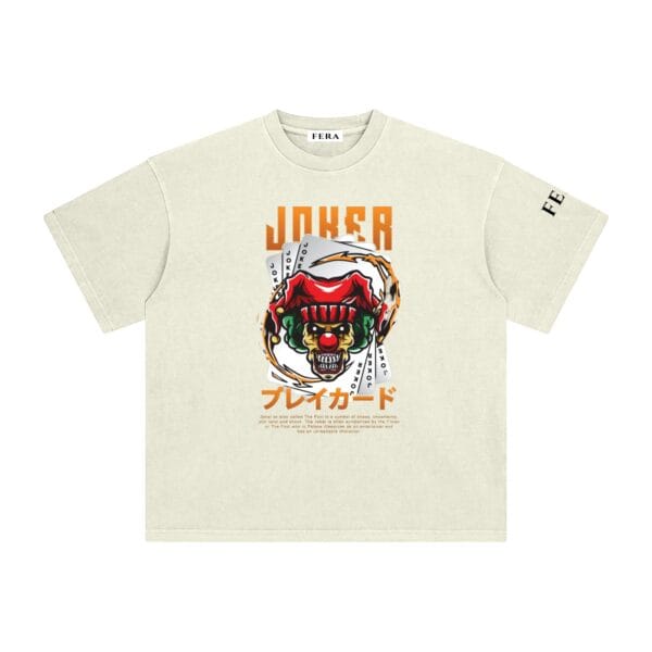 Enzyme Washed Joker T-Shirt